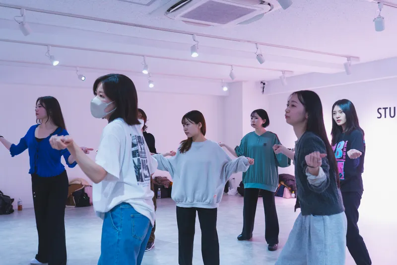 中級レッスン風景