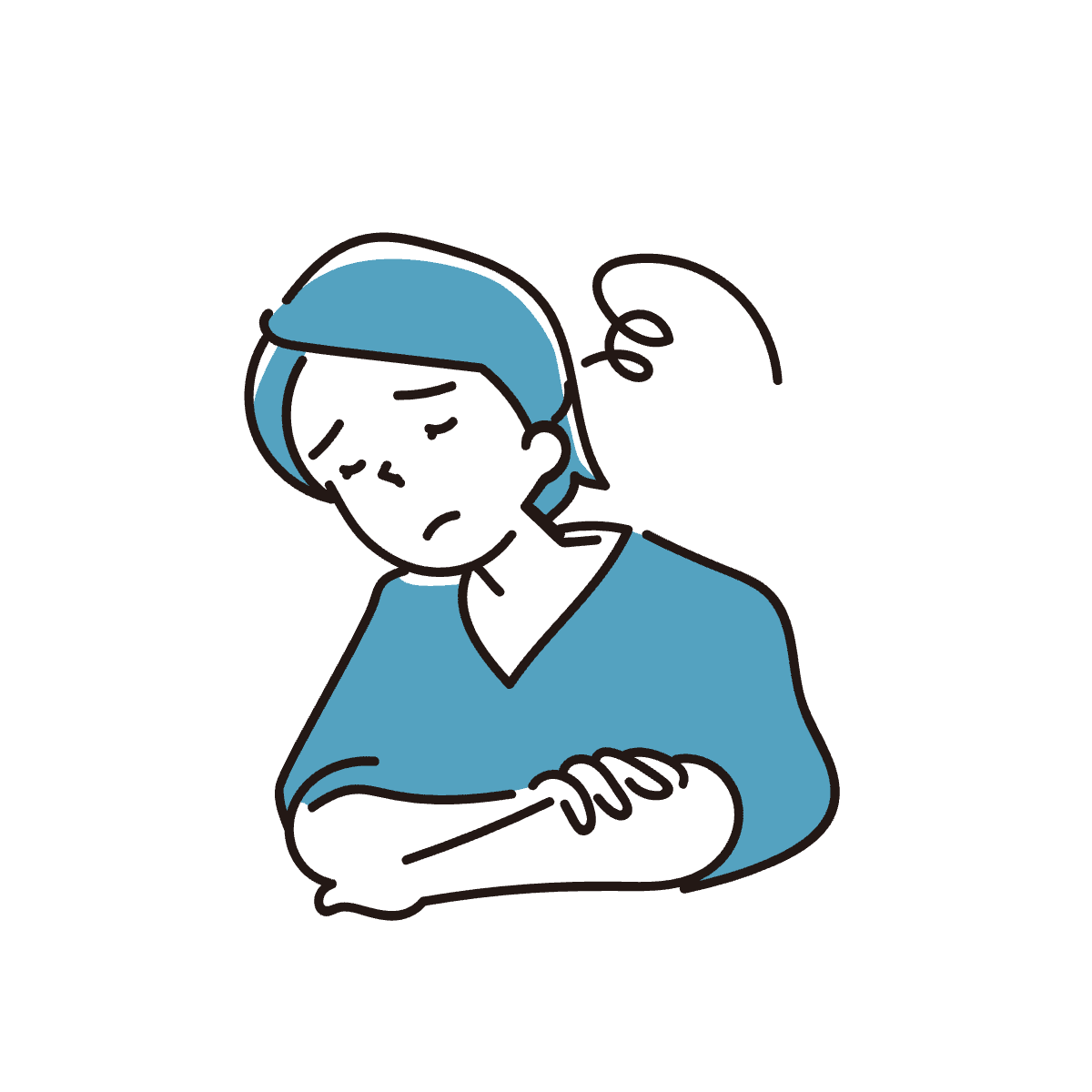 インスタやTikTokを見て踊れるか不安な女性